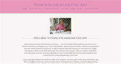 Desktop Screenshot of nancyschroederartist.com